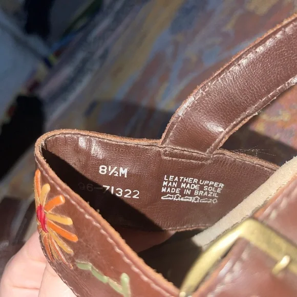 Vintage chunky Platform Sandals - Picture 3 of 5